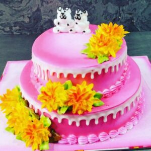 TWO TIER CAKE (NEXT DAY DELIVERY)